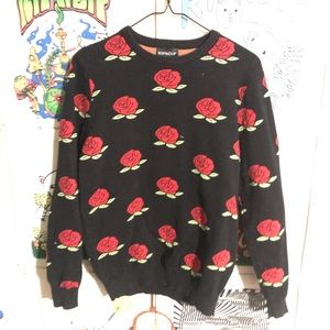 Ripndip Roses sweater